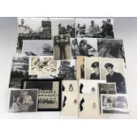 A quantity of largely First and Second World War official and other photographs etc pertaining to