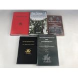 Books pertaining to the history of the 1/1st Battalion of the Monmouthshire Regiment, comprising;