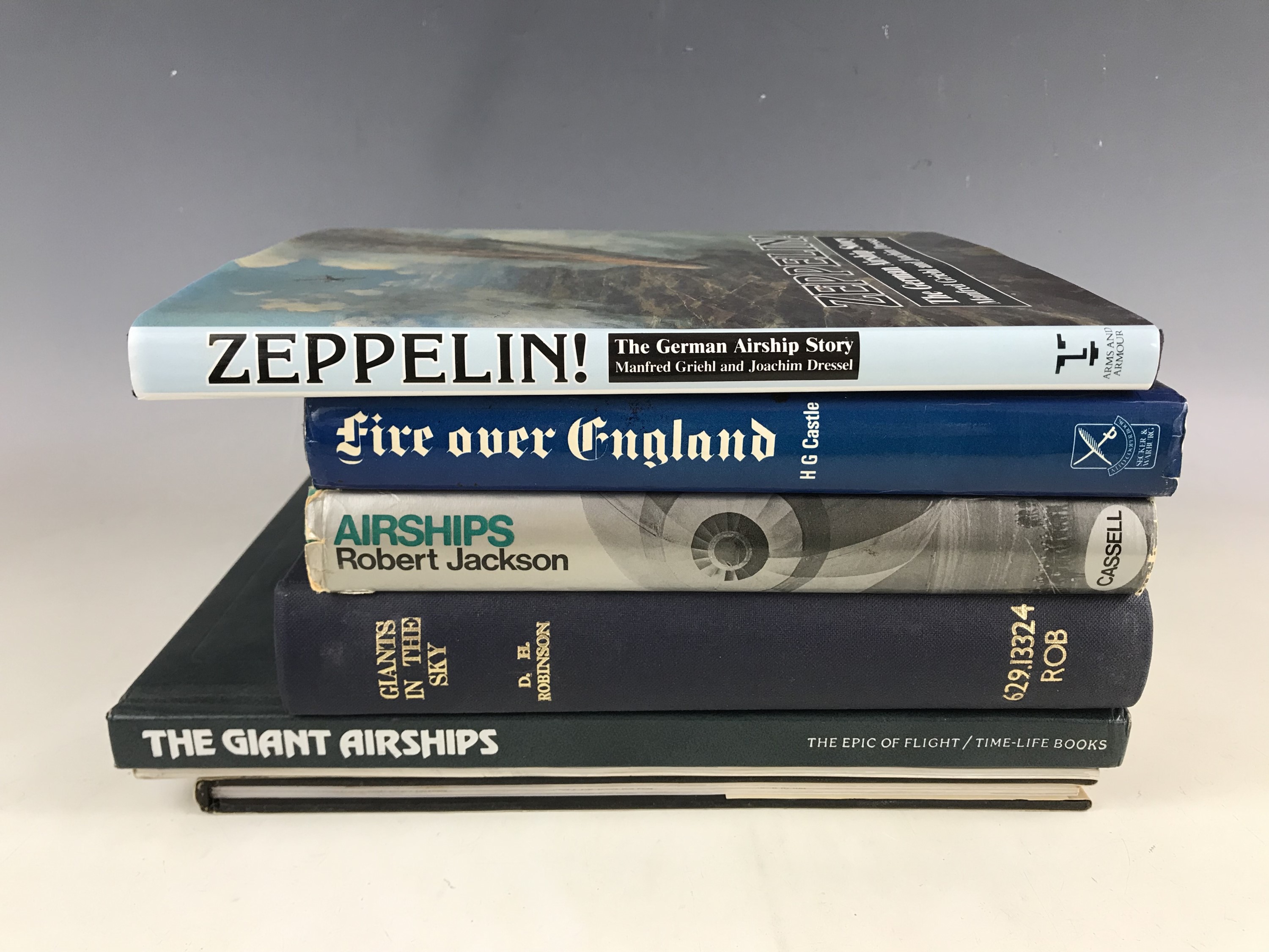 Books on airships and Zeppelins