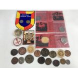 Sundry replica Roman and other coins etc