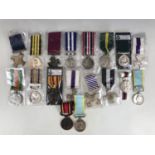 A large quantity of replica military medals