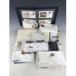 A large quantity of GB First Day covers including maritime and England etc