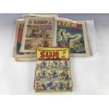 A collection of 1950s-1960s comics, to include Sun, Lion, Eagle and Boy's World