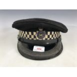 A QEII Metropolitan Police senior officer's cap