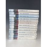 Gliddon, VC's of the First World War, thirteen volumes, circa 2004