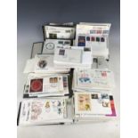 A large quantity of GB First Day covers including the Queen's Silver Jubilee Tour of Great Britain