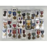 A large quantity of US military medals etc