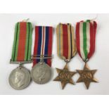 Second World War campaign medals