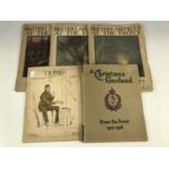 Great War printed matter comprising a Christmas 1915 issue of the XXIII Division journal The Dump, a