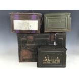 Sundry ammo boxes