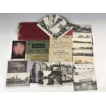 Great War postcards and photo-card books depicting the battlefields and War Memorials of France