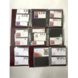 A large and extensive collection of GB stamp First Day covers in ring binders ranging from 1967 to