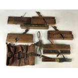 Wood working tools including a Preston's patent plane etc