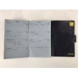 The 1943-1944 diaries of an RAF serviceman