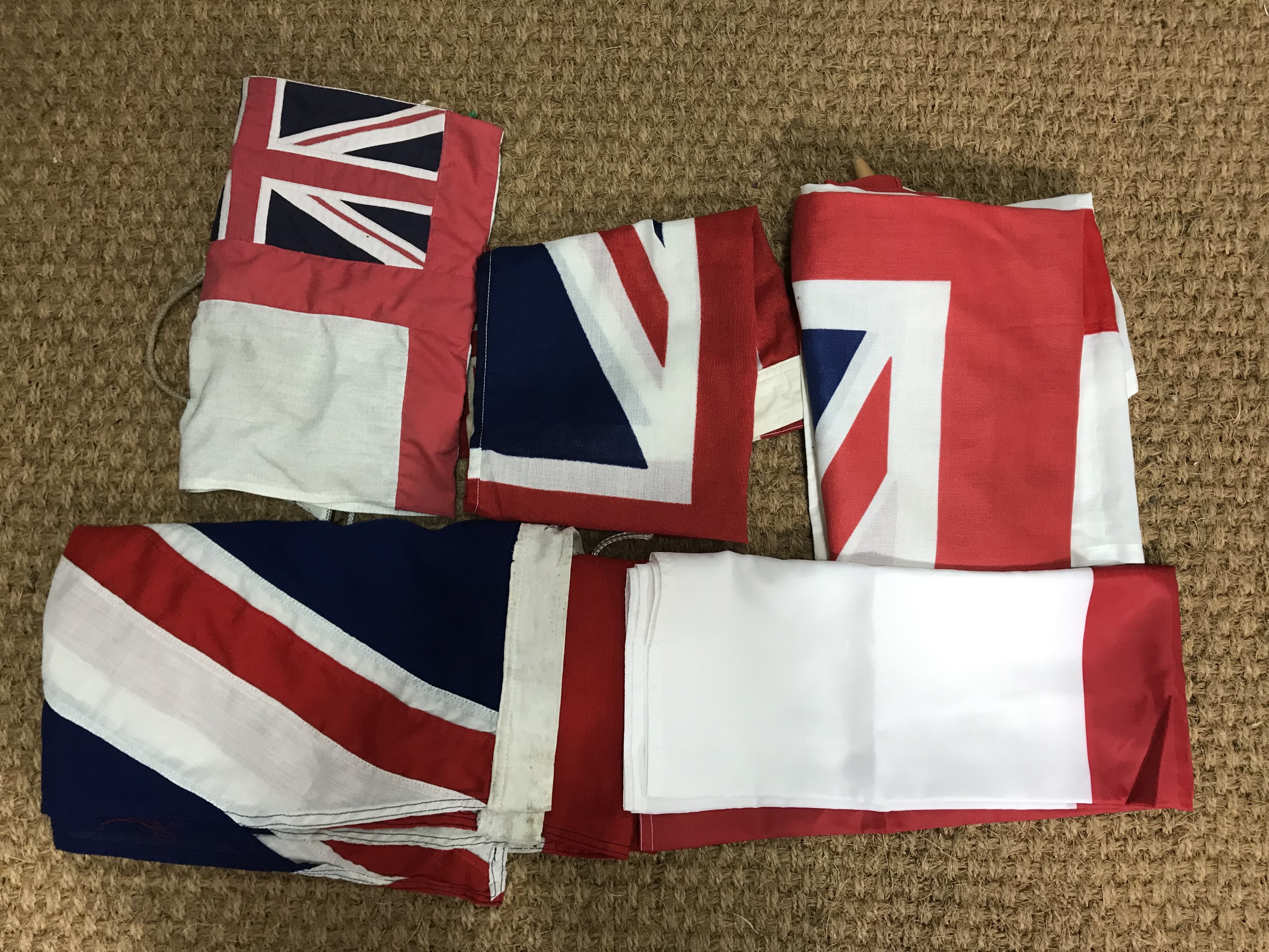 Various flags and ensigns