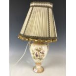A Crown Ducal table lamp with shade