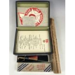 A quantity of reproduction Titanic ephemera together with a Victory Sword letter opener