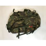 Five bergan rucksacks