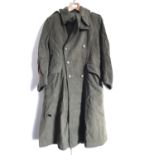 A Second World War Home Guard greatcoat