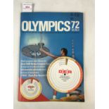 A 1972 Munich Olympics preview / programme