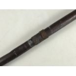 An antique Zulu knobkerrie