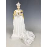 A Coalport figurine, Queen Elizabeth II Diamond Jubilee