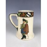 A Royal Doulton New Cavaliers series ware stein, shape 7119A, pattern D4719, circa 1930