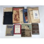A quantity of German Third Reich military and civil publications