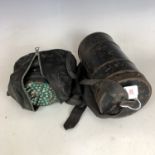 Two World War Two civilian gas masks in private-purchase cases