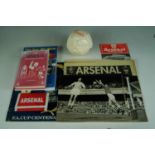 A quantity of football memorabilia and books including Martin Daley's "Carlisle United and the