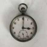 A British military GS Mk II pocket watch, (a/f)