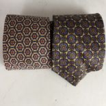 A gentleman's Hermes and Stefano Ricci for Harrods silk neckties (2)