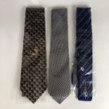 A gentleman's Dior and Burberry silk neckties (2)