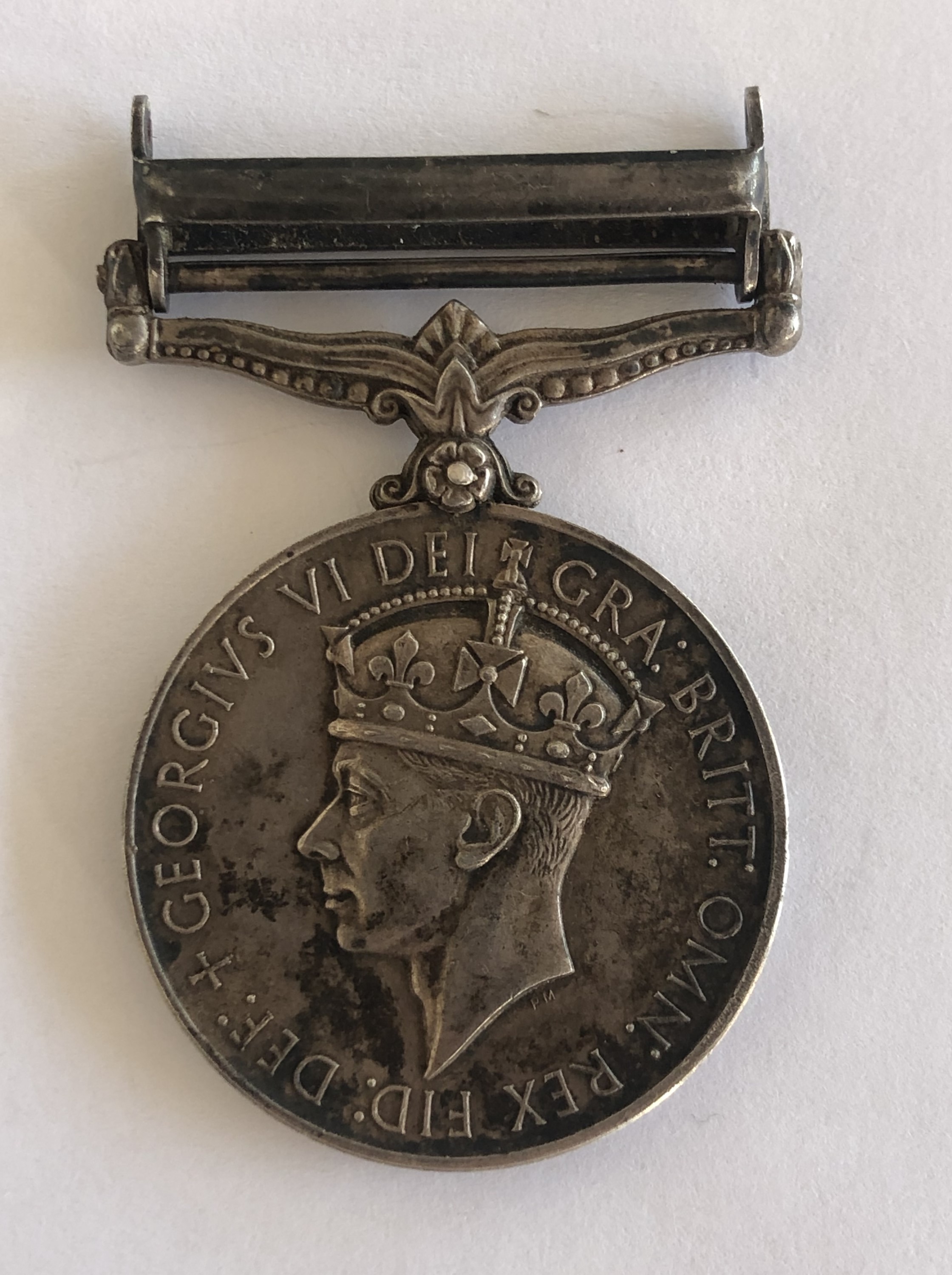 A General Service Medal with Malaya clasp to 22276863 Rfn G Rockley, Cameronians - Image 2 of 3