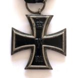 An Imperial German 1914 Iron Cross second class, the suspender stamped KO