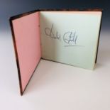 [ Autograph ] Donald Campbell CBE (1921-1967), an autograph album containing the signature of Donald