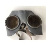 A set of Second World War German Wehrmacht dust goggles