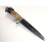 A Great War / Second World War German commercial trench knife