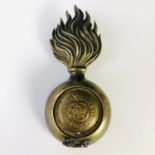 A Royal Fusiliers (City of London Regiment) busby badge