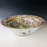 A Qianlong Chinese famille-rose bowl / basin, 42 cm