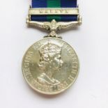 A General Service Medal with Malaya clasp to 23009887 Pte D Rothwell, Foresters
