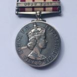 A QEII Naval General Service Medal with Near East clasp to D / K 939711 E E Birkinshaw, M (E) 1 RN