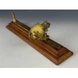 A 19th century Goodbrand and Holland of Manchester brass yarn tester, 50 cm