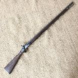 A Victorian Tower percussion musket, barrel 36-inch