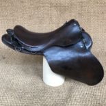 A British Army 1942 dated horse / riding saddle manufactured by D Mason and Sons of Walsall
