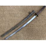 A Second World War Imperial Japanese Army NCO's sword