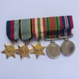 A miniature Second World War RAF campaign medal group