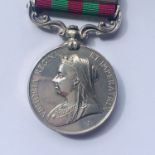 An India General Service medal with clasps Tirah 1897-98 and Punjab Frontier 1897-98 to 3249 Pte I