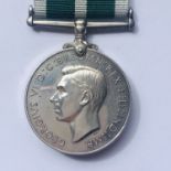 A George VI Royal Naval Reserve Long Service and Good Conduct Medal to 5320 H Hughes LSBA RNASBR (