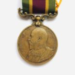 A Tibet Medal in bronze to 687 Cooley Lal Bahadir, Supply and Transport Corps